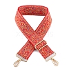 Flower Pattern Nylon Canvas Handbag Webbing Bag Straps PW-WG8CFF8-09-1