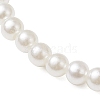 3Pcs ABS Plastic Imitation Pearl Beads Stretch Bracelets for Women BJEW-JB11869-5