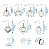 DIY Dangle Earring Jewelry Kits DIY-TA0001-87-7