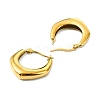 304 Stainless Steel Hoop Earrings EJEW-K271-02C-G-2