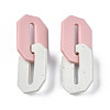 Handmade Polymer Clay Linking Rings LS-CLAY-N010-033-03-3