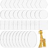 Olycraft 40Pcs 4 Styles Acrylic Display Base DIY-OC0008-46-1