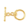 Brass Toggle Clasps KK-G548-42G-02-1