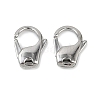 304 Stainless Steel Lobster Claw Clasps STAS-B089-01C-P-1