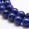 Natural Lapis Lazuli Bead Strands G-G953-01-12mm-3