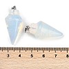 Opalite Gemstone Pointed Pendants G-K384-01P-06-3