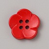 Spray Painted Plastic Buttons FIND-WH0152-394A-04-1