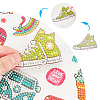DIY Diamond Painting Stickers Kits For Kids DIY-WH0168-58-4