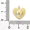 Brass Charms KK-S508-41G-01-3