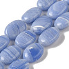 Synthetic Blue Lace Agate Beads Strands G-NH0017-F04-03-1