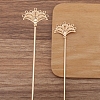 Alloy Hair Stick Findings for Women PW-WGF68B0-03-1