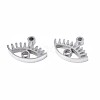 Non-Tarnish 201 Stainless Steel Charms STAS-N095-070-2