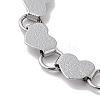 304 Stainless Steel Link Chain Bracelets for Women BJEW-Q343-04B-P-2