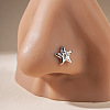304 Stainless Steel L-Shaped Nose Rings FS-WGDE6EA-01-1