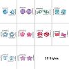 Globleland Transparent Acrylic Charms & Beads TACR-GL0001-01-2