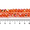 AB Color Plated Transparent Electroplate Beads Strands EGLA-H104-06A-4