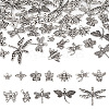  48Pcs 12 Style Tibetan Style Alloy Pendants FIND-TA0002-91-1