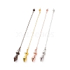 Brass Dowsing Pendulum Big Pointed Pendants KK-A169-01-1