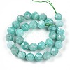 Natural Amazonite Beads Strands G-S345-6mm-25-3