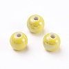 Handmade Porcelain Beads PORC-D001-12mm-16-2