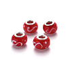 Handmade Lampwork European Beads LPDL-N001-033-B02-2