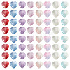 80Pcs 8 Colors Handmade Lampwork Beads LAMP-TA0002-53-3