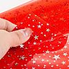 10Sheets 10 Colors A4 PVC Vinyl Sparkle Fabric Sheets PVC-SZ0001-01-3