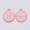 Alloy Enamel Pendants LS-ENAM-S124-01B-09H-1