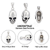 Unicraftale 3Pcs 304 Stainless Steel Pendants STAS-UN0043-87-5