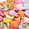 36Pcs 9 Styles Opaque Resin Pendants RESI-CJ0002-62-3