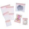 45Pcs 5 Styles Transparent EVA Jewelry Resealable Bags ABAG-TA0002-30-3