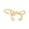 Rack Plating Brass Open Cuff Rings RJEW-M168-07G-3