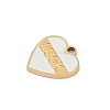 304 Stainless Steel Enamel Charms STAS-I325-045G-2