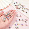 120Pcs Rhinsestone Clay Pave Beads CLAY-FH0001-27B-3