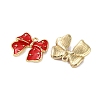 Alloy Enamel Pendants FIND-O003-07D-G-2