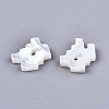 Natural White Shell Beads LS-SSHEL-ZX004-02L-2