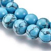 Synthetic Turquoise Beads Strands LS-Z0NDC013-1-3