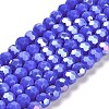 Opaque Glass Beads Stands EGLA-A035-P6mm-B07-1