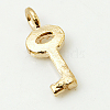 Alloy Rhinestone Pendants RB-E217-01G-2