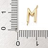 304 Stainless Steel Letter Connector Charms STAS-M108-01G-13-3