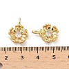 Brass Micro Pave Cubic Zirconia Pendants LS-KK-L260-07G-3