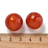 Natural Red Agate Beads G-G147-01G-3