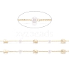 3.28 Feet Handmade Brass Beaded Chains X-CHC-M021-12LG-2