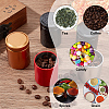 CRASPIRE 10Pcs 5 Colors Tinplate Tea Sealed Storage Box with Lid CON-CP0001-009-5