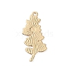 Light Gold Plated Alloy Enamel Pendants ENAM-D065-01KCG-05-2