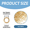 20g Brass Open Jump Rings FIND-TA0010-69C-G-4