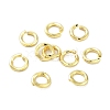 Rack Plating Brass Jump Rings KK-A205-08G-1