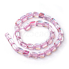 Synthetic Moonstone Beads Strands G-J385-A08-2