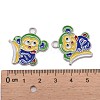 Alloy Enamel Pendants EA5857Y-5-3