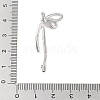 Brass Pave Clear Cubic Zirconia Pendants KK-Z061-20P-02-3